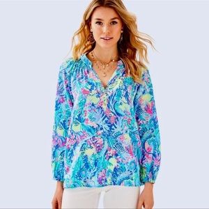 Lilly Pulitzer ELSA top SMALL